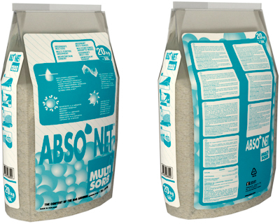 10049966 TOWLERS ABSORPTIE GARAGEKORRELS ZAK A 19.5KG