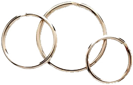 10256522 DX SLEUTELRING 30MM