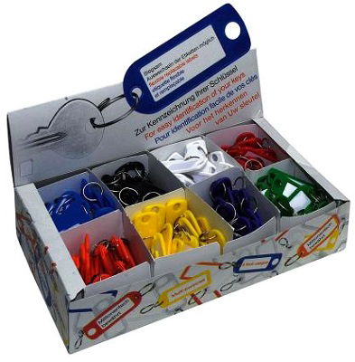 10424007 DX SLEUTELLABEL SL-200D ASSORTI 8X25ST KU