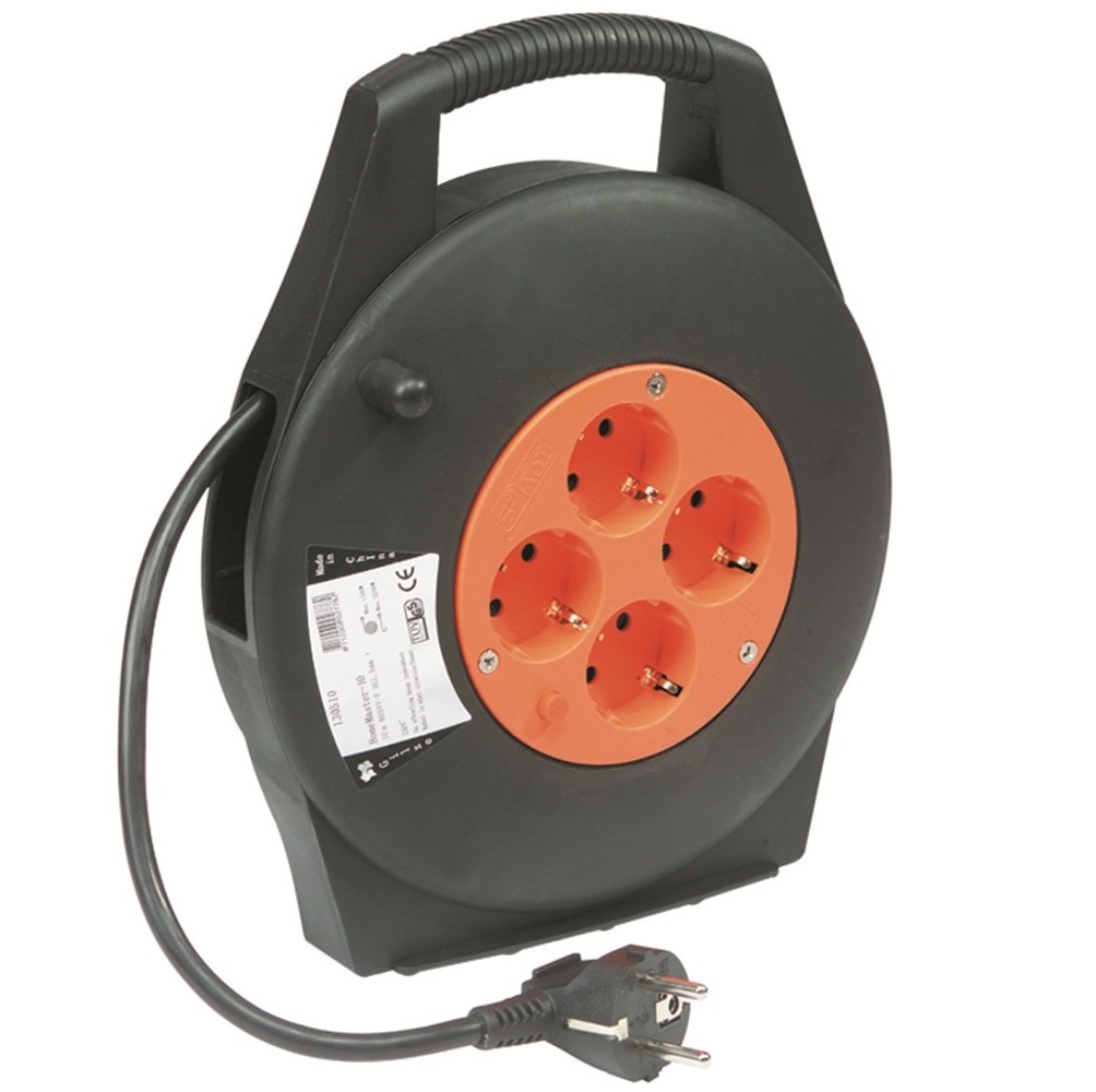 10286951 QWATT PRO KABELHASPEL 10MTR 3G1.5 HOMEMASTER RA IP20 H05VV-F