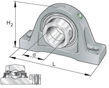 10055711 INA STAAND LAGERBLOK RASE80-XL